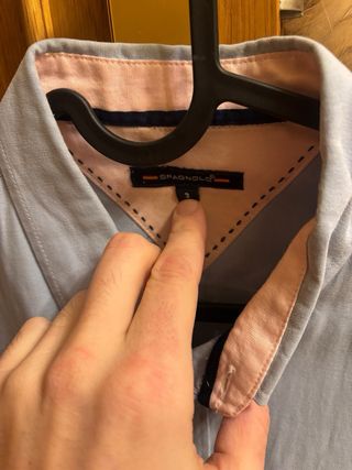 Camisa Spagnolo Azul