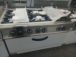 Cocina 7 fuego con horno,TLF 661561417