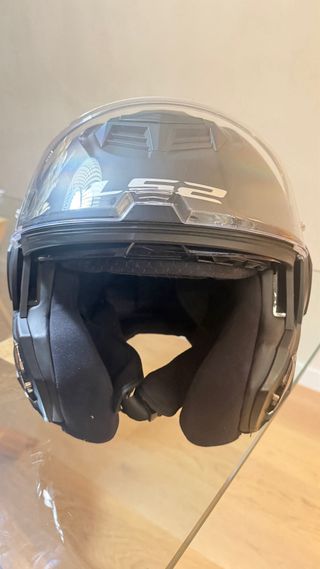 Casco modular LS2 Advant negro mate