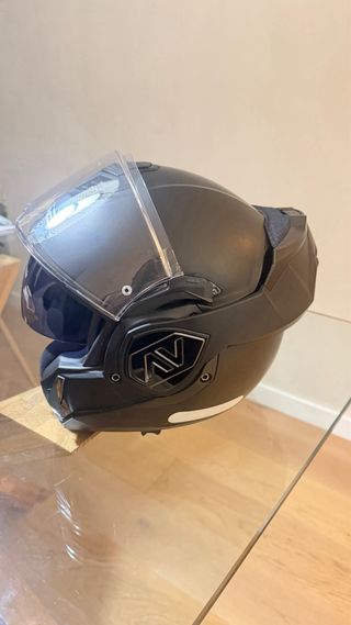 Casco modular LS2 Advant negro mate