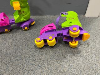 Patines infantiles ajustables con carro móvil