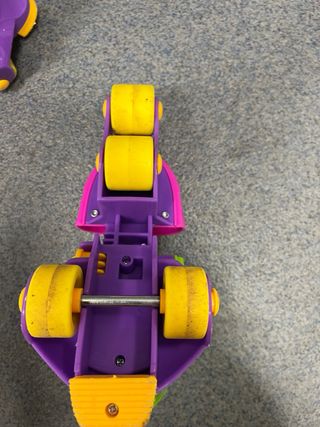 Patines infantiles ajustables con carro móvil