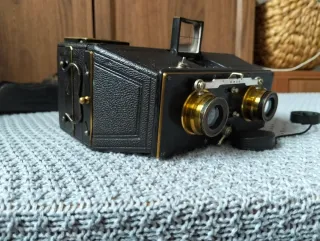 Cámara Estereoscópica modelo verascope Richard