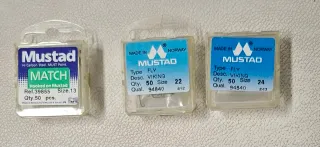 Anzuelos Mustad Norway para hacer moscas