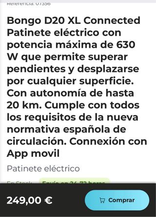 Patinete Eléctrico Cecotec