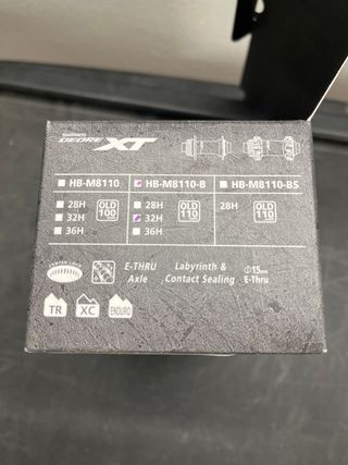 Buje delantero Shimano XT