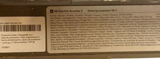 Patinete Eléctrico Xiaomi Mi Electric Scooter 3