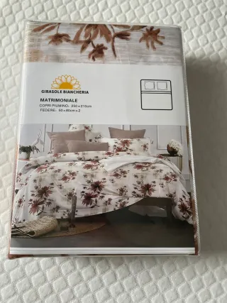 Copriletto Matrimoniale piu 2 federe
