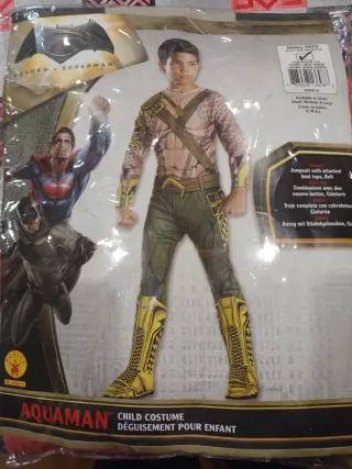Disfraz Aquaman Niño Talla (3-4 años)