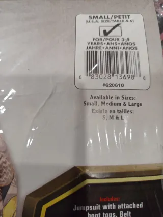 Disfraz Aquaman Niño Talla (3-4 años)