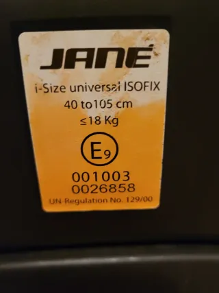 Silla de coche Jané Gravity con Isofit