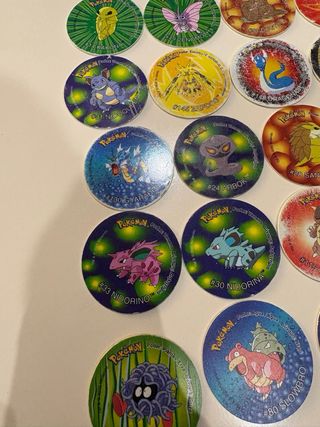 Lote 28 Tazos 2 Pokémon