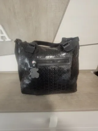 Bolso Tous Negro Tote/Bandolera