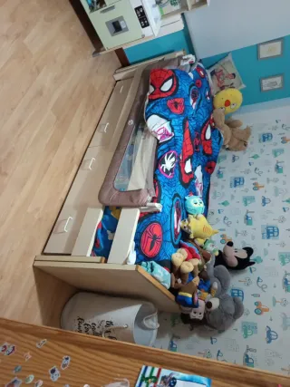 Cama nido con 2 cajones