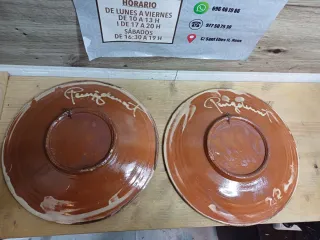 PIATTI PESCE CERAMICA PUIGDEMONT