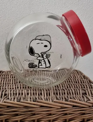 Barattolo biscottiera Snoopy Cerve 80s