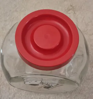 Barattolo biscottiera Snoopy Cerve 80s