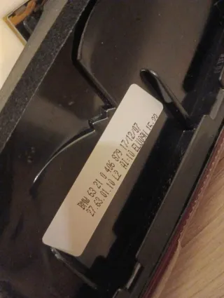 Pilotos Traseros BMW E90 Black Line Originales