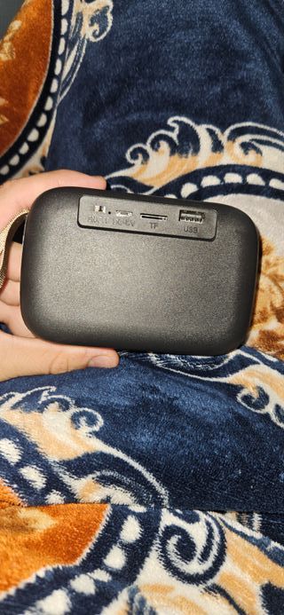 Altavoz Bluetooth Negro