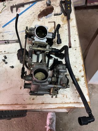 Cuerpo de aceleración Suzuki SV650