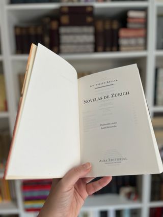 Novelas de Zúrich. Gottfried Keller