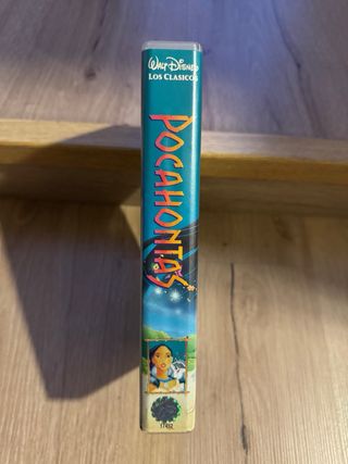 VHS Pocahontas Disney Los Clásicos