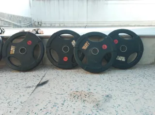 2 Discos de Goma Heavy Duty.