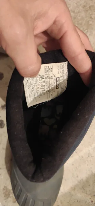 Botas de nieve para niño