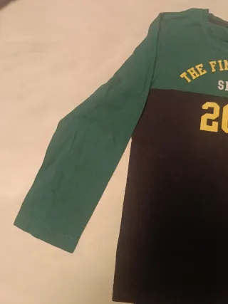 Set 3 magliette bambino manica lunga 7-8 anni