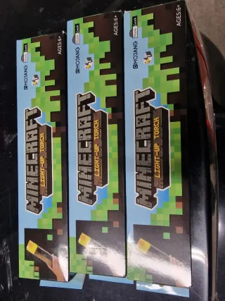 Minecraft Light-Up Torch (3 Pack)