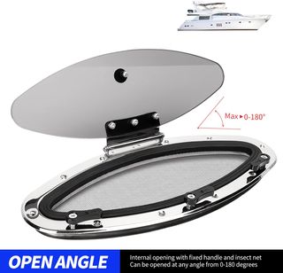 Oblò finestra per barca in acciaio inox marino