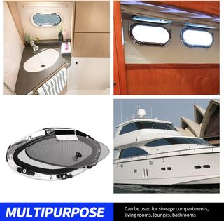 Oblò finestra per barca in acciaio inox marino