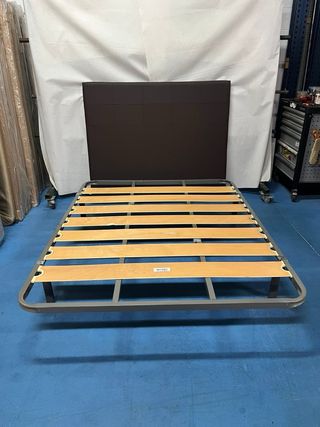 Somier Láminas Anchas + Colchón Visco 150x190