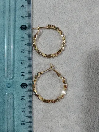 Pendientes Aro Dorados