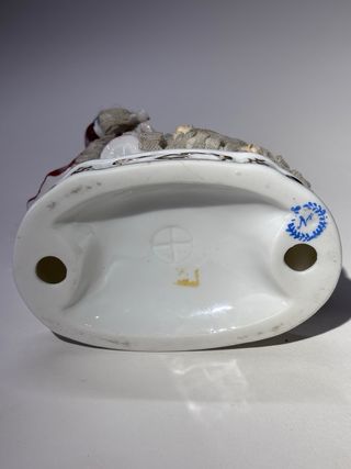 Statuina Capodimonte Coppia Barocca