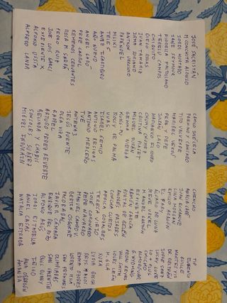 Fichas TV 90s: Caricatura y 25 datos  Mas de 150.