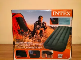 Colchón inflable Intex Junior Twin con bomba
