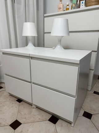 Comodino con cassetti Ikea Malm