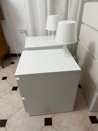 Comodino con cassetti Ikea Malm