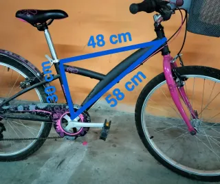 Bicicleta BTWIN Monster High 24" 2a mano