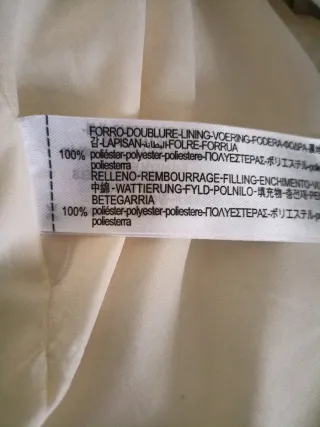 Chaqueta Invierno Mujer talla M Beige