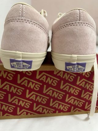 Zapatillas Vans Rosa y Morado Talla 38’5