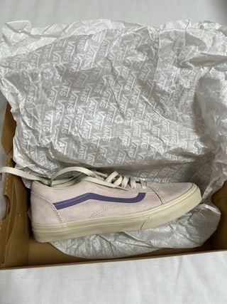 Zapatillas Vans Rosa y Morado Talla 38’5