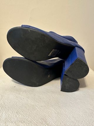 Stivaletti spuntati blu