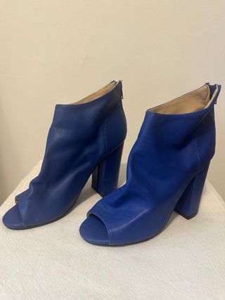 Stivaletti spuntati blu