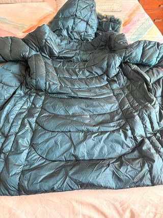 Plumas mujer talla 42 metalizado