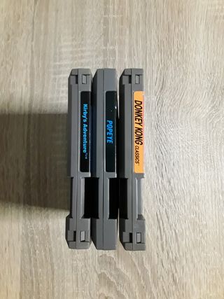 Lote 3 Giochi NES: Popeye, Kirby, Donkey Kong