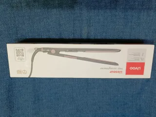 Plancha de pelo Livoo negra y rosa