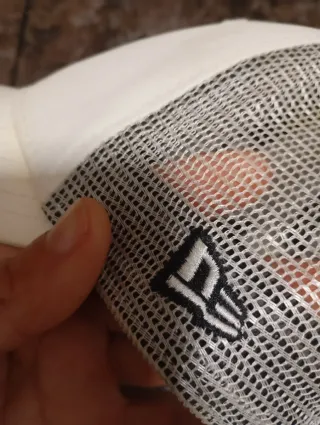 Gorra Yankees Blanca Malla