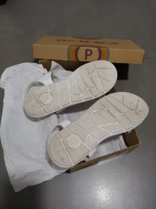 Sandalias Pablosky Blancas Multicolor